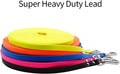 Waterproof Long Dog Leash Recall Training Lead 5 10 16 30 50 Foot for Large Medium Small Dogs Outdoor Training Walking P