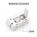 2PCS White Magnetic Temperature and Humidity Monitor for Jumping Spider Enclosure Accessories Digital Thermometer Hygrom