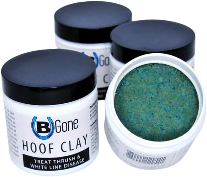 B Gone Hoof Clay - Official Store, for Equestrians, Horses with Whiteline Disease, Seedy Toe, Horse Care, White Line Pre