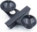 LINLAN 10 Pieces Aquarium Divider Suction Cup Clips, Glass Fixing Clips, Plastic Mesh Board Isolation Holders for Fish T