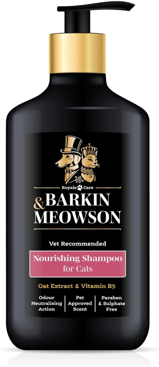 Nourishing Cat Shampoo with Oat Extract, 11.83 fl oz