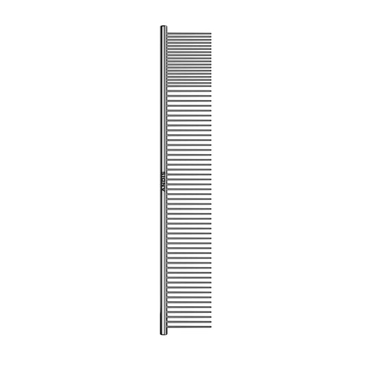 Andis 68545 Stainless Steel Pet Grooming Comb – Dematting Tool for Knots, Mats & Loose Hair Removal, 10-Inch, Professional Grooming Performance