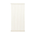 Lumizone Extra Tall Cat Gate Extension Kit 61.02" High Pressure Mounted 29.17" Extra Wide 1.37" Gap No Drilling Tall Pet Gate for Dogs (Cream, 61.02" H x 29.17" W, Extension)