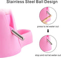 Guardians Hamster Water Bottle, Little Pet Automatic Drinking Bottle with Food Container Base Hut Hanging Water Feeding 