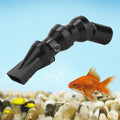 20mm 360° Rotating Nozzle Plastic Leak-Proof Duckbill Design Aquarium Water Outlet for Fish Tank Pump Circulation