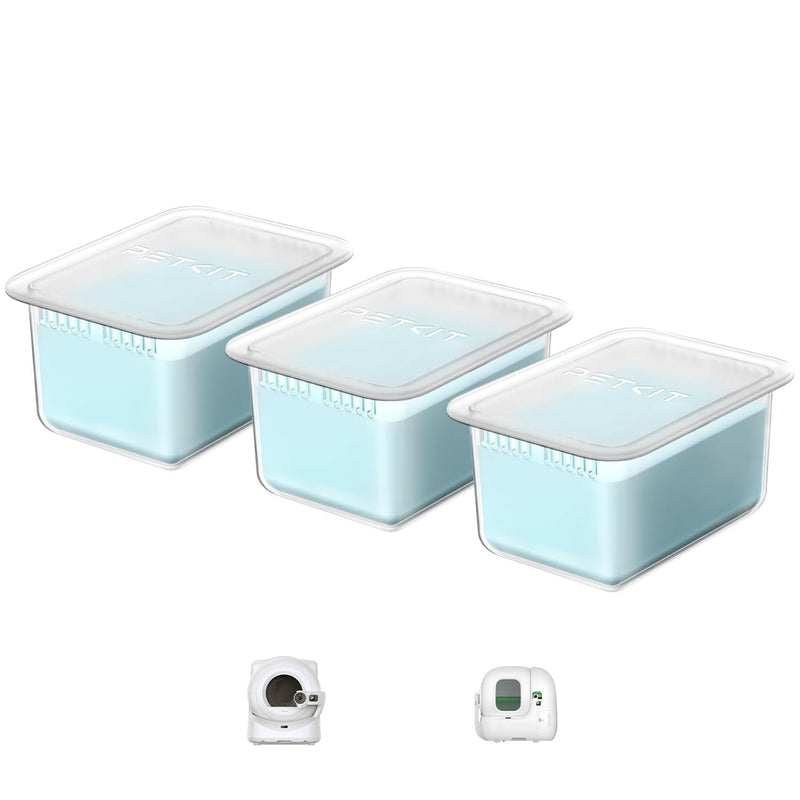 PETKIT Odour Eliminator N60 for PUROBOT ULTRA, PUROBOT Max Pro/2 and PUROBOT Crystal Duo Self Cleaning Cat Litter Tray, 3Pcs