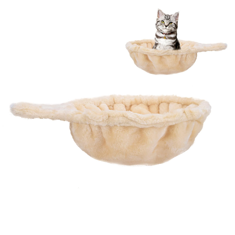 UXIETIN Beige Cat Hammock, Extra Large (12.4