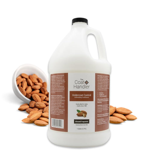 The Coat Handler Undercoat Control Deshedding Conditioner, 1 Gallon - Combats and Reduces Shedding, Undercoat Removal, Omega 3 & 6 Rich, Vitamin E Strengthens Hair Follicles, All-Natural Ingredients