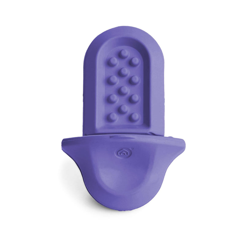 Diggs Groov Crate Training Aid for Puppies and Nervous Dogs – Calming Lick Mat for Crate Training & Separation – Puppy Enrichment Toy with Freezer Shell – BPA-Free – (Lavender)