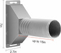 Briidea One-Way Exclusion Tube for Small Animal – Humane Outdoor Exit Solution for Attics, Vents, Wall Gaps