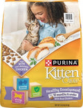 Purina Kitten Chow Year One Essentials with Real Chicken High-Protein Complete and Balanced Dry Kitten Food with Essenti