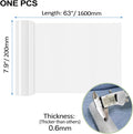 KEBE Door Scratch Protector, Protect Your Furniture Wall with Clear Premium Heavy Duty Door Cover Scratch Shield Guard f