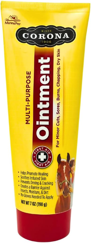 Corona Horse Ointment 7oz Multi-Purpose Relief with Lanolin for Horses