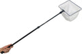 UNEAK - Aquarium Fish Net with Extendable 22"-33" Handle, Telescopic Fish Tank Nets, Fine Mesh Net for Fish and Shrimp C