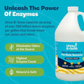 Urine B-Gone, Professional Enzyme Odor Eliminator & Pet Stain Remover, Human, Cat & Dog Urine Cleaner, Effective on Laun