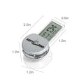 REPTI ZOO Reptile Thermometer Hygrometer with Suction Cup, Digital Thermometer Hygrometer for Reptile Rearing Box Terrar