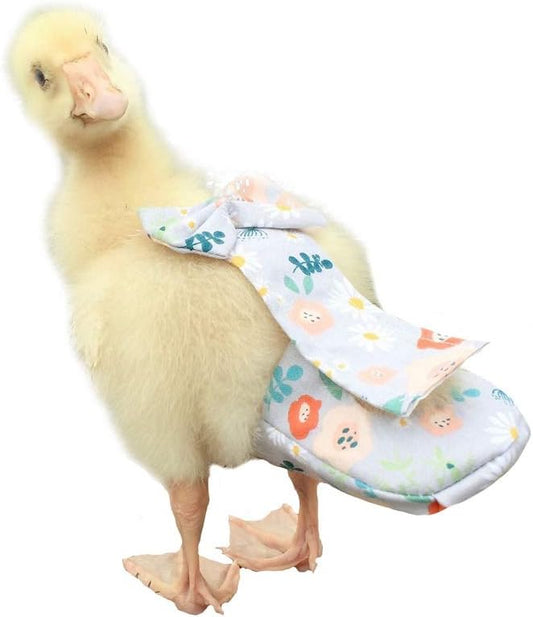 Duck Diapers, Chicken Diapers, Special Diapers for Poultry, Chicken, Duck and Goose Waterproof, Adjustable, Washable and