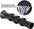 Aquarium Duck Flat Nozzle, Fish Water Outlet Nozzle Water Outlet Return Pipe Plumbing Fitting for Aquarium 32MM