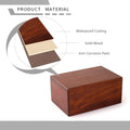 PCS Cremation Urns for Ashes, Pet Memorial Funeral Urns Box,Wooden Decorative Urn for Dog Cat,Cremation Keepsake Burial 