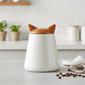 nambe Cat Treat Jar