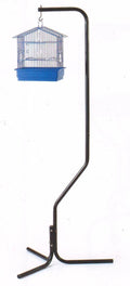 Mcage Tubular Steel Hanging Hanger Bird Cage Stand with Metal Hook