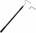 7-Foot Telescoping Aluminum Snake Hook and Truck Cargo Grabber, 2-in-1