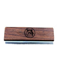 I.N Premium Original Deshedding Grooming Tools for Horse, Cats & Dogs Easy Ergonomic Wooden Handle Professional Brush Grooming Tool, Remove painlessly 95 Percent of Lose Hair Fur & Dirt (5 inch)