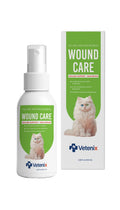 Vetenix Cat Wound Care Spray Feline Healing Aid, Skin Repair for Cuts, Sores & Abrasions | Itch Relief for Irritated Cat Skin | Hot Spot & Allergy Support | Safe & Non-Toxic | 3.38 fl oz