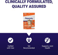 Vetoquinol Flexadin - Joint Support for Cats of Any Size - Healthy Hip & Mobility Support for Comfortable Movement - Tasty Daily Chew with Beef Flavor - 30 Count Bag
