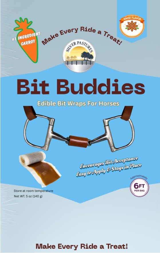 Bit Buddies Edible Bit Wraps for Horses (3 Pack)