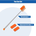 DaToo Small Glass Aguarium Cleaning Tool Algae Scraper for Acrylic Aquariums Fish Tank Cleaner Brush