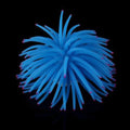 Artificial Soft Anemone Coral Plant Fish Tank Decor, Blue