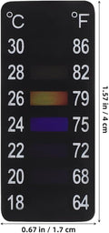 PRETYZOOM Fermentation Thermometer Strips Pet 8pcs