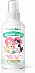 Milolabco Probiotic Dental Spray, Dentaclean Spray for Dogs, Freshens Breath, Supports Healthy Gums & Teeth, with Probio