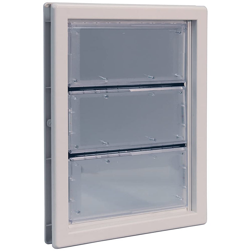 Ideal Pet Products Air Seal Pet Door with Telescoping Frame, Large, 10.25