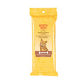Burt's Bees for Pets Cat Dander Remover Wipes, Colloidal Oat Flour and Aloe to Soothe Dry Skin and Reduce Flaking, Unscented Grooming Cloths for Cats and Kittens, 50 Count