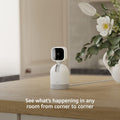 Blink Mini Pan-Tilt Camera (newest model), Rotating indoor plug-in smart security camera, two-way audio, HD video, motio