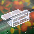 JianLing 8pcs Aquarium Glass Cover Clip Clear Acrylic Support Holder for Aquarium Fish Tank (5mm)