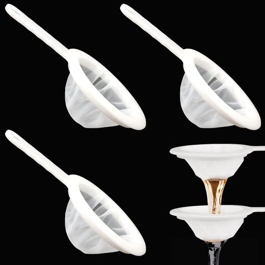 3 Pack Brine Shrimp Sieve Net, Aquarium Filter Strainer with 80/120/200 Mesh for Artemia Eggs, Brine Shrimp and Fry Harv