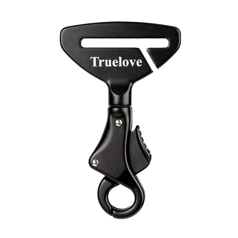 Truelove Lightweight Dog Car Seatbelt Safety Buckle Lock, Dog Seat Belt for Car, Fit Dog Car Harness/Collar for Small, Medium, Large Dogs