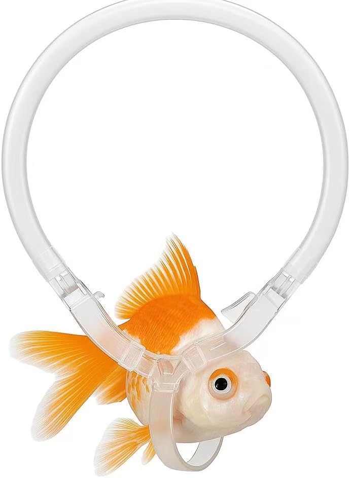 Handmade Adjustable Fish Buoyancy Support Harness – Floating Support Ring for Various Fancy Goldfish, Helps Maintain Upr