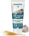 AmeizPet Hairball Remedy for Cats, Anti-Hairball Malt Paste for Pet Fur, Treatment for Long & Short Fur Cats, 4.23 Oz (120g)