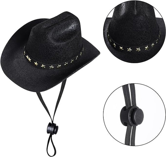 Cowboy Pet Hat Cosplay Cap for Dogs and Cats Six Colors