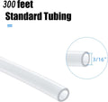 AQUANEAT Aquarium Airline Tubing 300 feet Standard 3/16" Air Hose for Fish Tank,Air Pump,Hydroponic and Pond