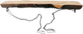 Pet Bird Swing, Parrot Cage Toys, Natural Wooden Swing Toys for Parakeet Cockatoo Cockatiel Conure Lovebirds Canaries Li