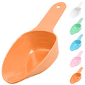 FURMYLOVE Dog Food Scoop-Melamine Pet Food Measuring Cup - 1 Cup 1/2 Cup 1/4 Cup Dog Cat Bird and Rabbit Food Feeding Scoop Dishwasher Safe - Orange