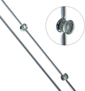 LINLAN 7.87-inch Glass Shrimp Feeder, Aquarium Feeding Tube and Square Bowl with Two Suction Cups, Prevent Food from Spr