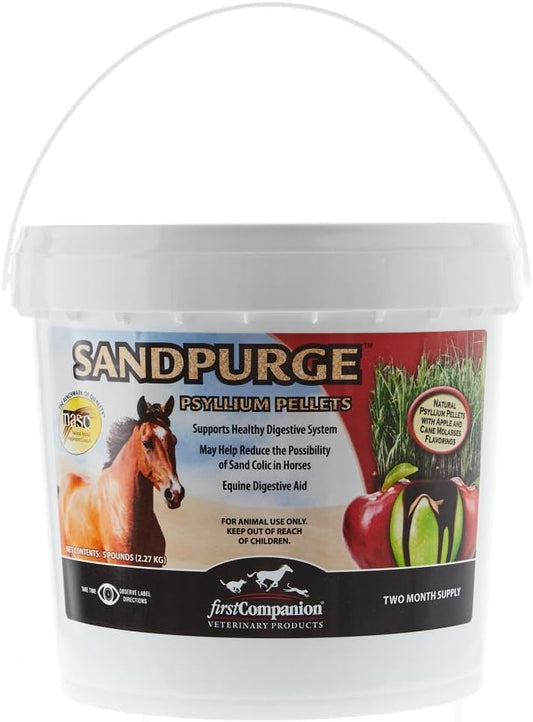Veterinary Products SandPurge Psyllium Pellets 5lb 5lb