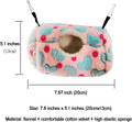 Litewoo Sugar Glider Sleeping Pouch Small Animal Hammock Bed Nest, Coffee