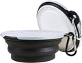Collapsible Dog Bowl,2 Pack Portable and Foldable Pet Travel Bowls Collapsable Dog Water Feeding Bowls Dish for Dogs Cat